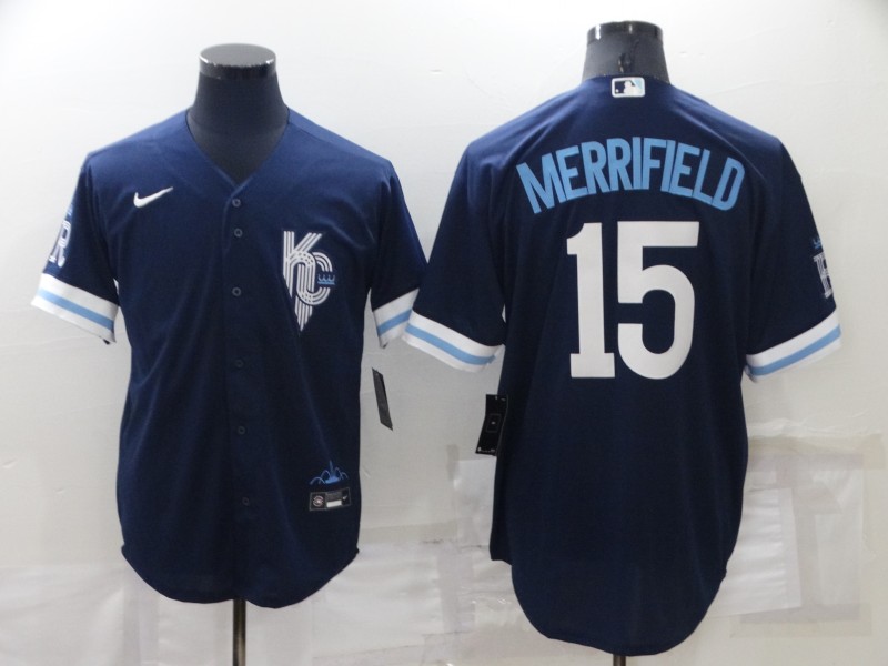 Royals 15 Whit Merrifield Navy Nike 2022 City Connect Cool Base Jersey,We sell and wholesale Royals 15 Whit Merrifield Navy Nike 2022 City Connect Cool Base Jersey on line form chian!